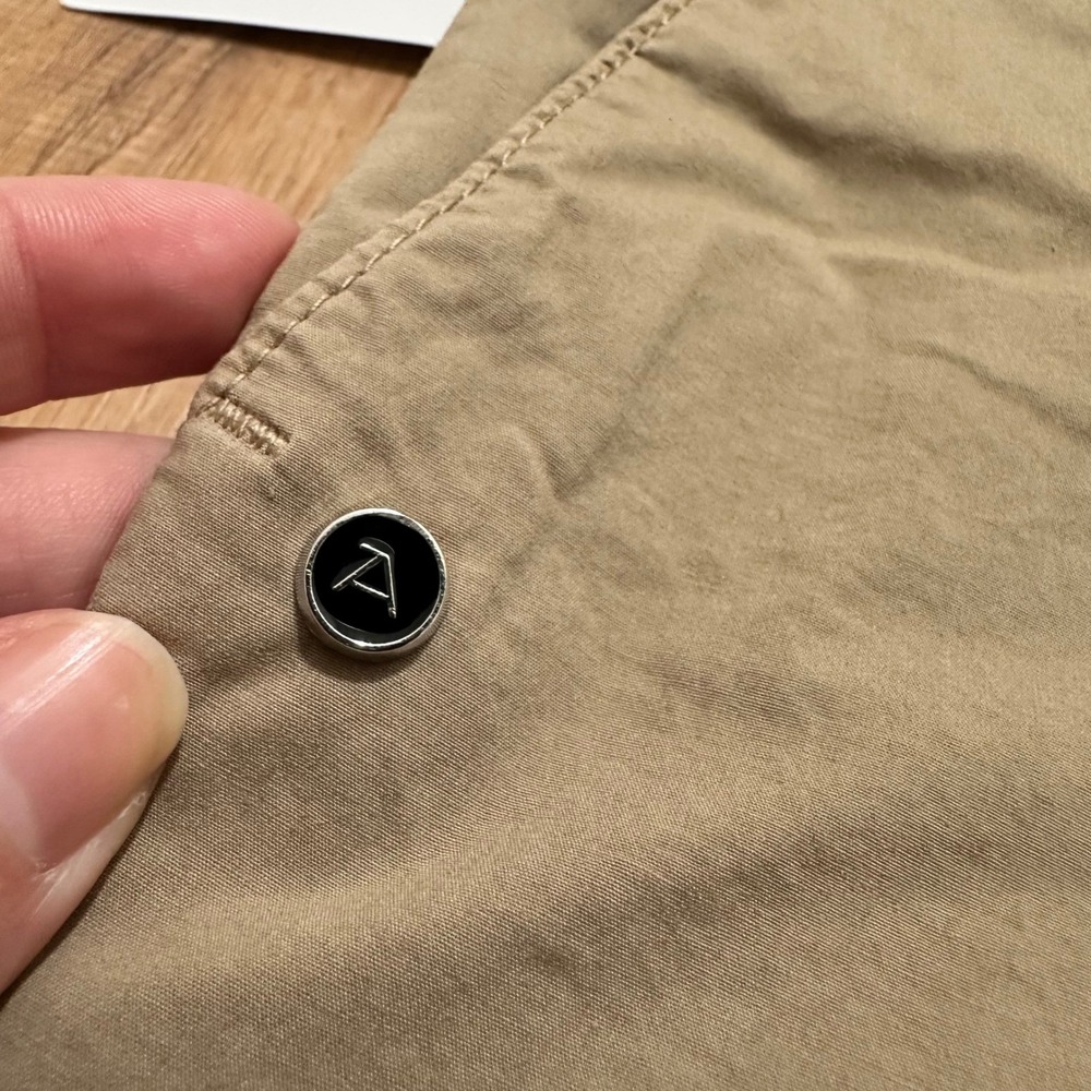 Daniele Alessandrini | NWT Men's Khaki Tan Chinos Trousers Pants, Size W36 x L33 - Picture 3 of 7